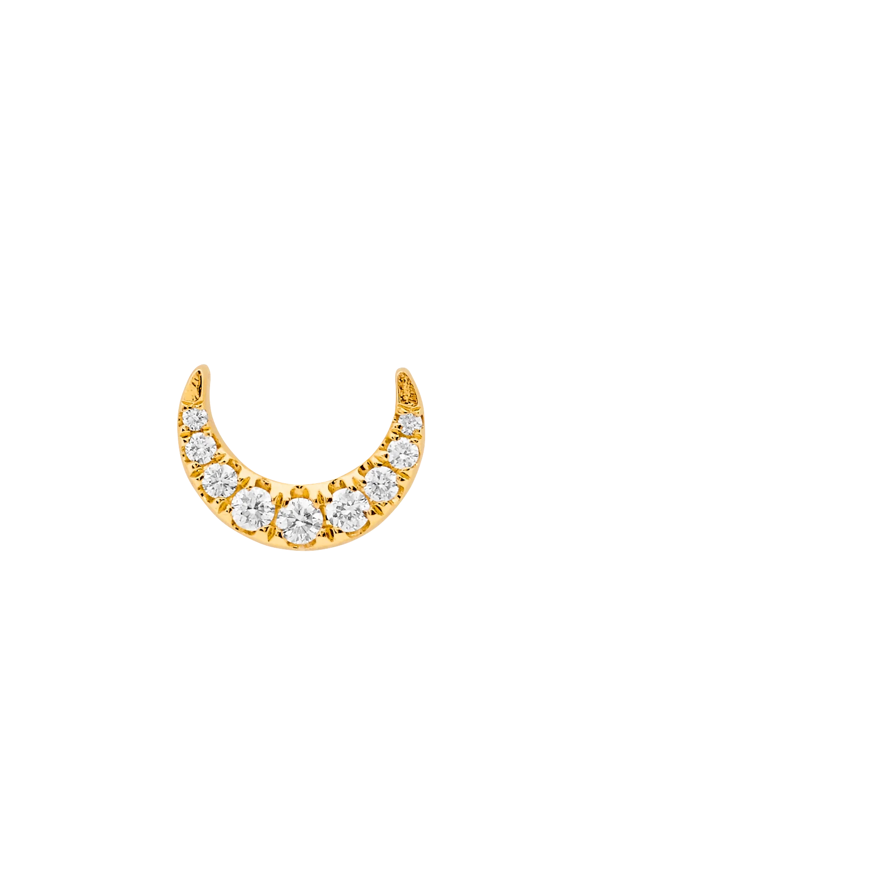Crescent Moon Studs - Image 6