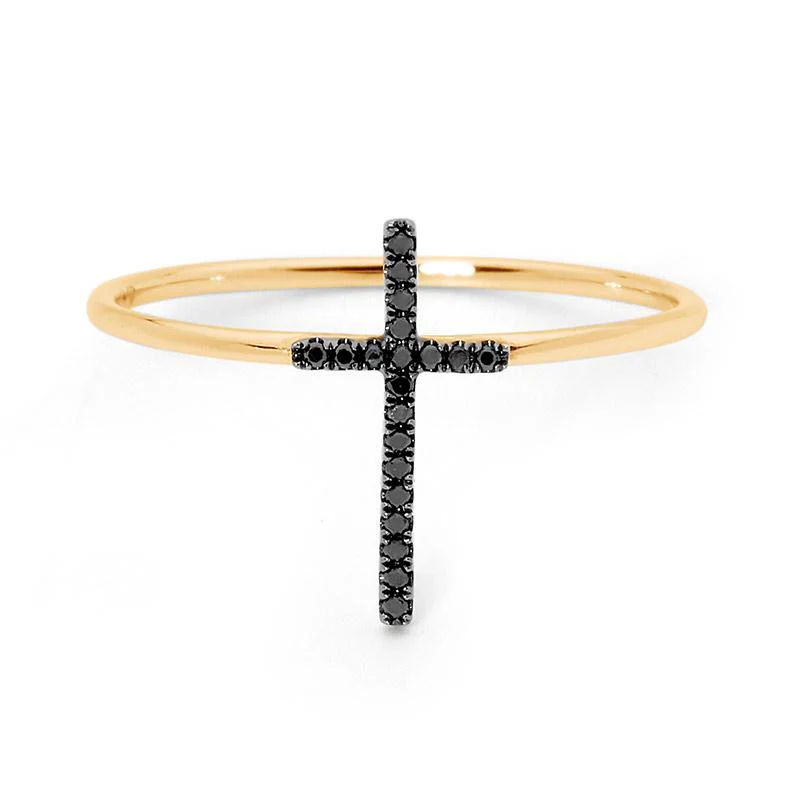 Black Diamond Vertical Cross Ring - Image 5