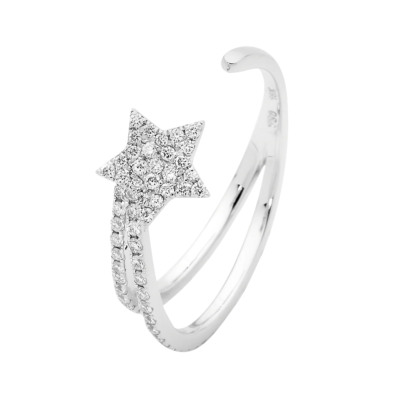 DOUBLE TAIL STAR RING - Image 3