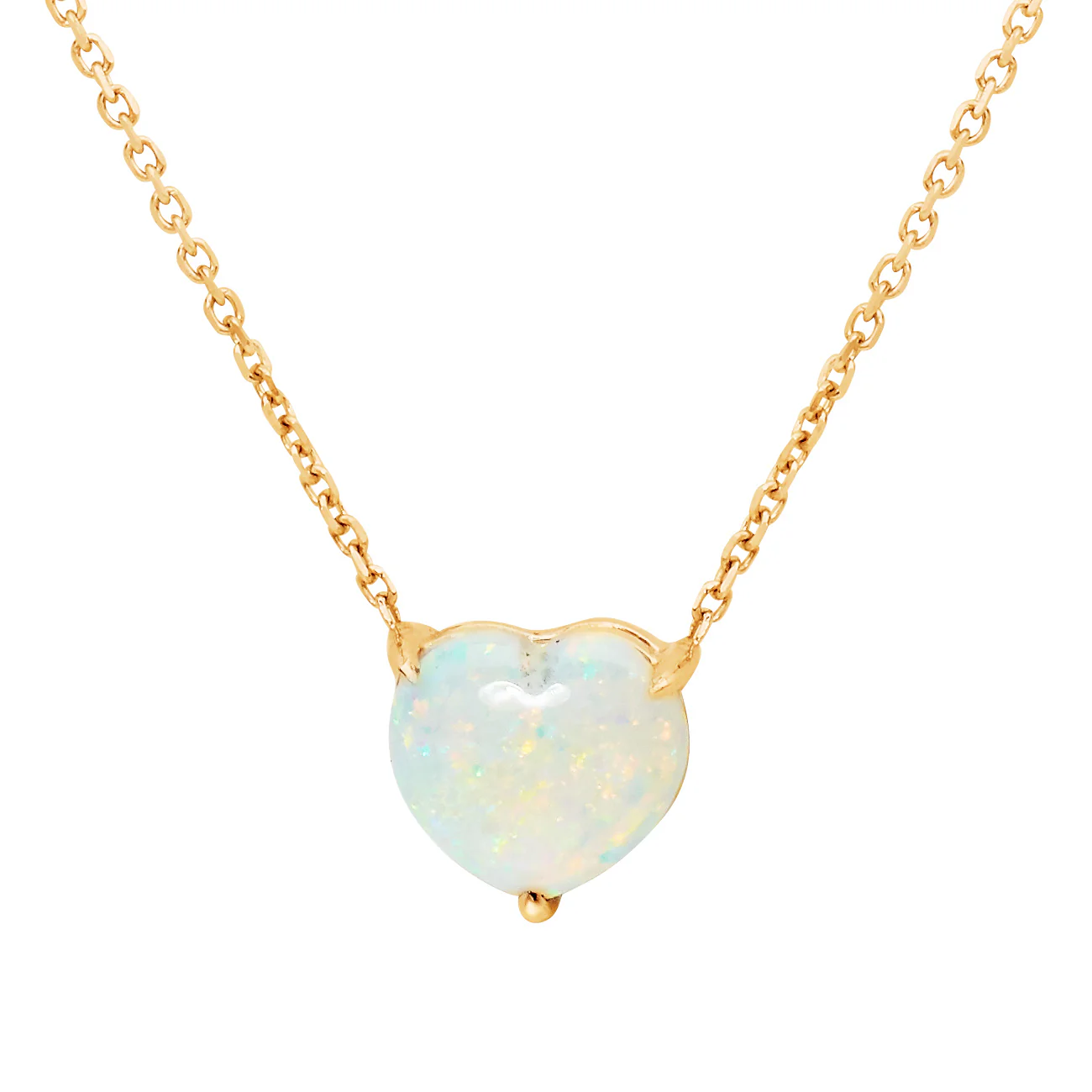 Opal Heart Birthstone - October - Image 3