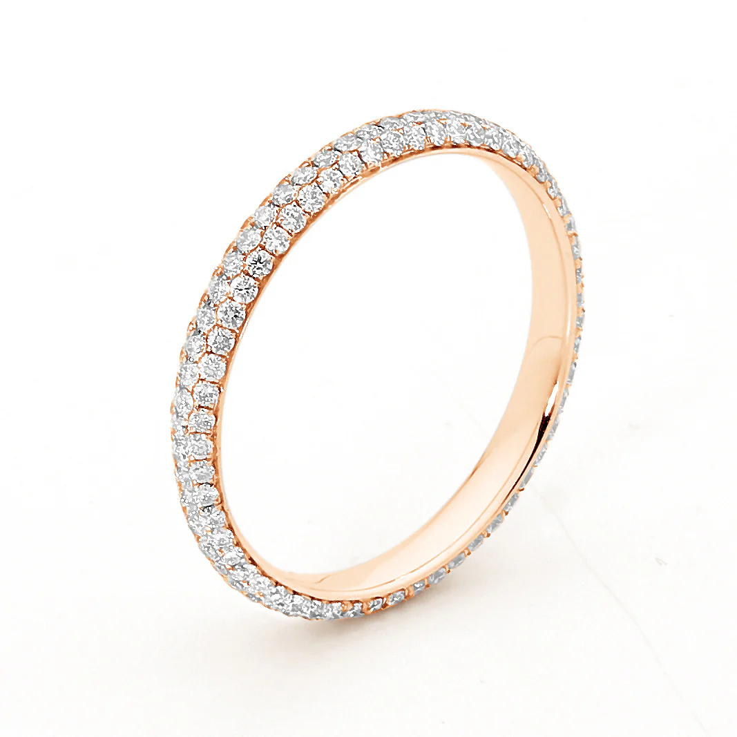 Pave Set Eternity Band - Image 3