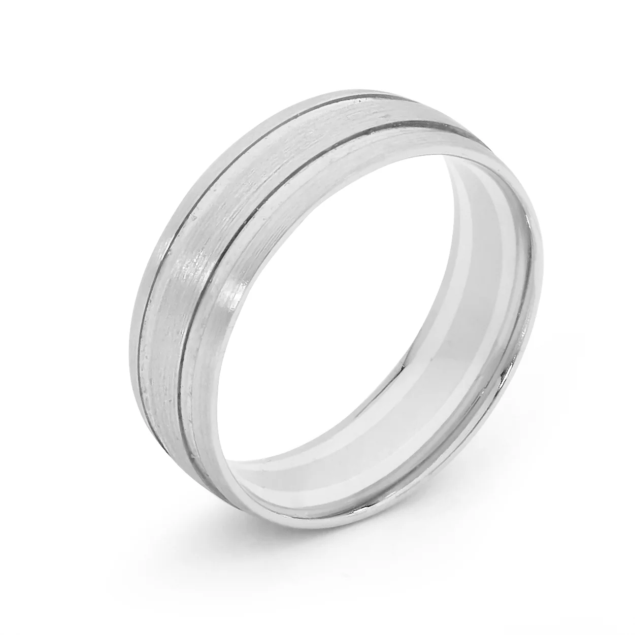 Two Tone Gold Highlight Band - Image 3